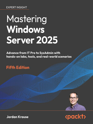 cover image of Mastering Windows Server 2025
